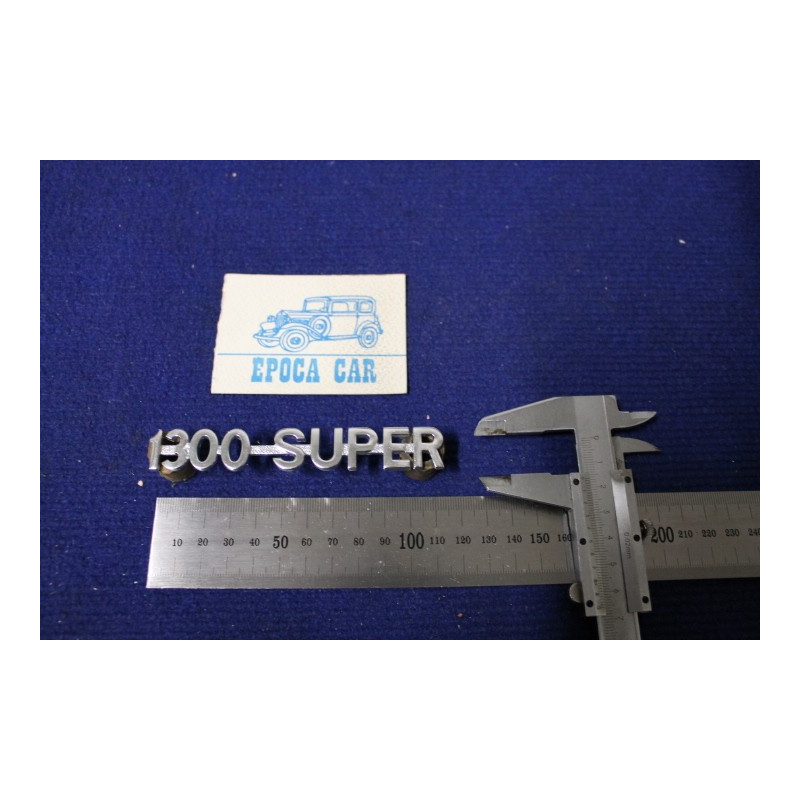 SCRITTA "1300 SUPER  ALLUMINIO