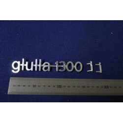 SCRITTA "GIULIA 1300" (+TI)  ALLUMINIO