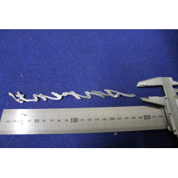 SCRITTA "SPRINT"  METALLO CROMATO