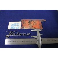SCRITTA    " VELOCE "  METALLO CROMATO
