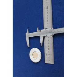 BADGE "ALFA ROMEO MILANO" ENAMEL METAL UNTILL 1960