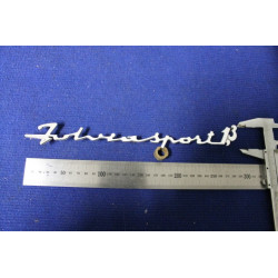 EMBLEM "FULVIA SPORT 1,3" METAL CHROME