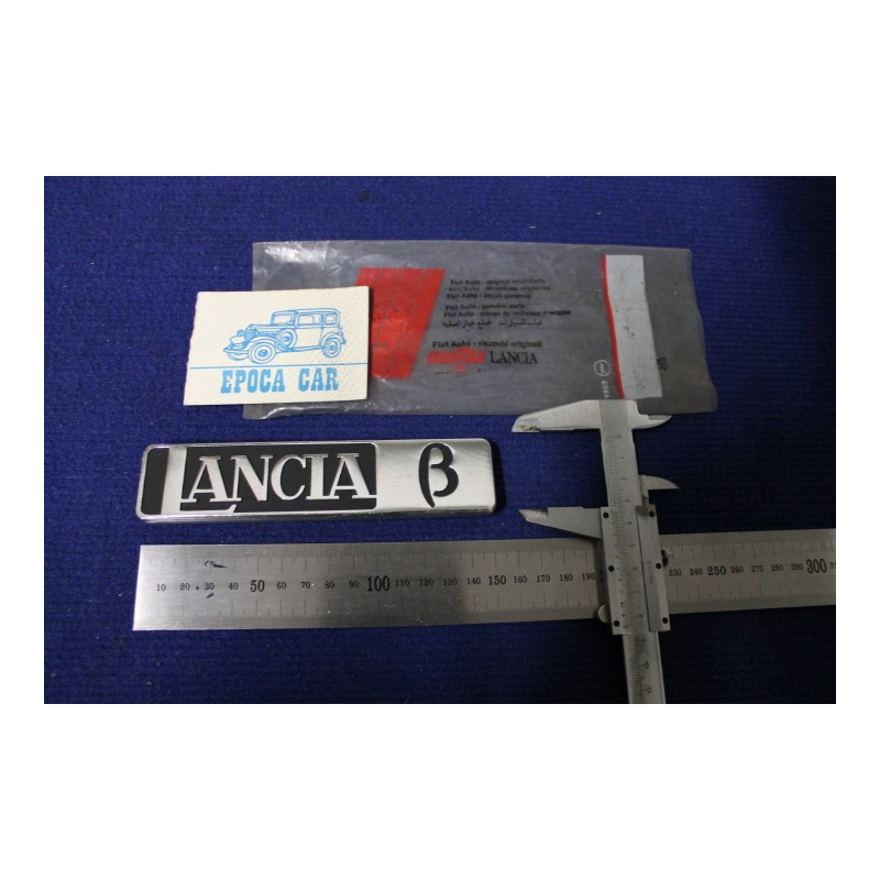 SCRITTA "LANCIA B "    METALLO CROMATO