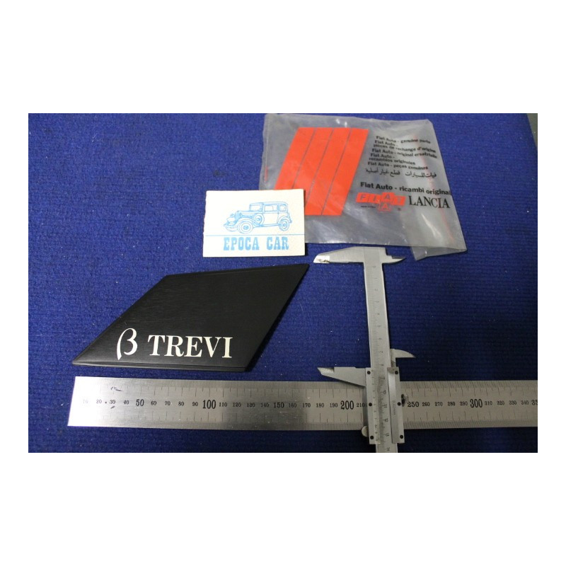 EMBLEM "B TREVI"   BLACK METAL