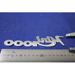 EMBLEM "MINI 1000"  METAL CHROME