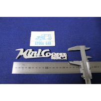SCRITTA "MINI COOPER MK2" METALLO CROMATO
