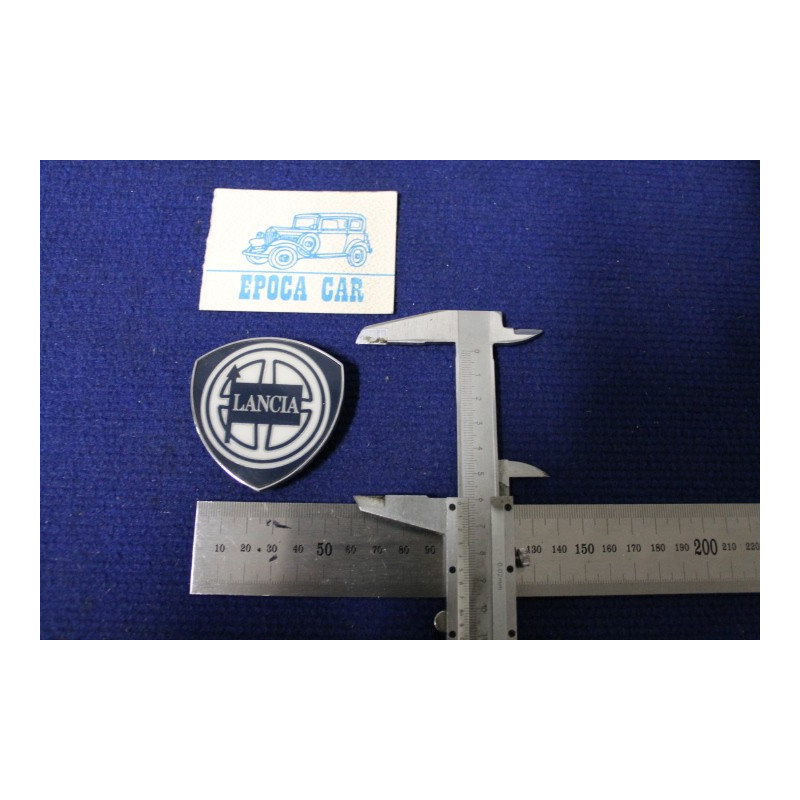 BADGE "LANCIA" UNIVERSAL FRONT BADGE VERTICAL CONNECTION METAL