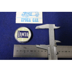 ROUND BADGE "LANCIA"  46mm DIAMETER  PLASTIC