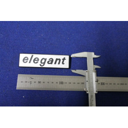 EMBLEM "ELEGANT"  LATERAL FOR A112E   PLASTIC