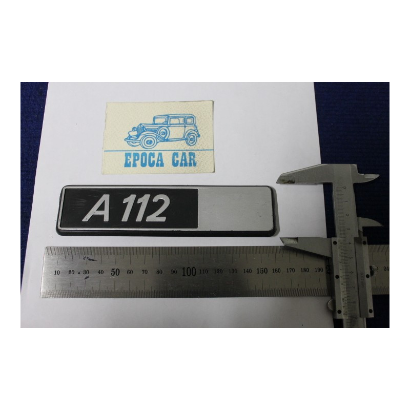 EMBLEM "A112"  PLASTIC