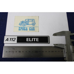EMBLEM "A112 ELITE" (THIN THICKNESS) PLASTIC