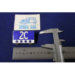 STEMMA "2C"   OTTONE SMALTATO