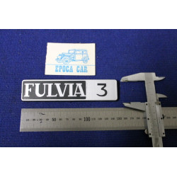 EMBLEM "FULVIA 3"  (COUPE')   PLASTIC