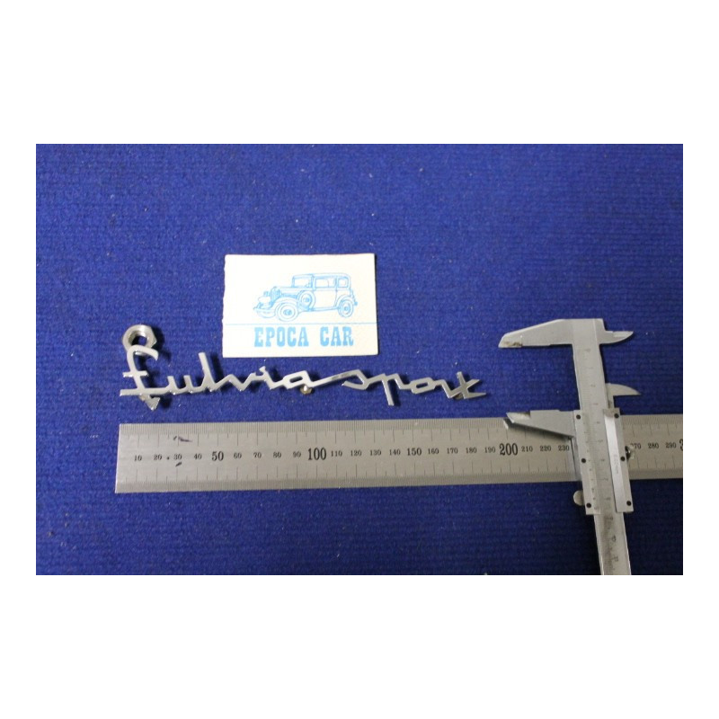 EMBLEM "FULVIA SPORT"   METAL CHROME