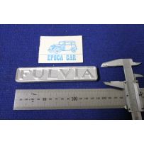 EMBLEM "FULVIA"  METAL CHROME