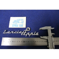 SCRITTA "LANCIA APPIA"   METALLO CROMATO