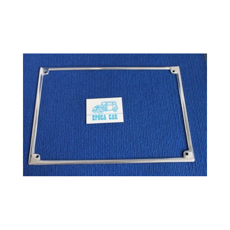 REAR ALUMINIUM FRAME PLATE NUMBER