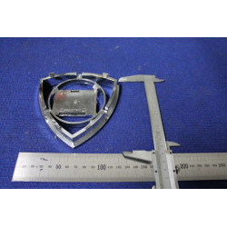 BADGE "LANCIA" cm 11,5 X 11,5  ( 4 CONNECTIONS)   PLASTIC