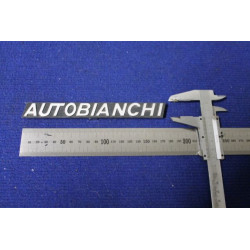 SCRITTA "AUTOBIANCHI"   METALLO