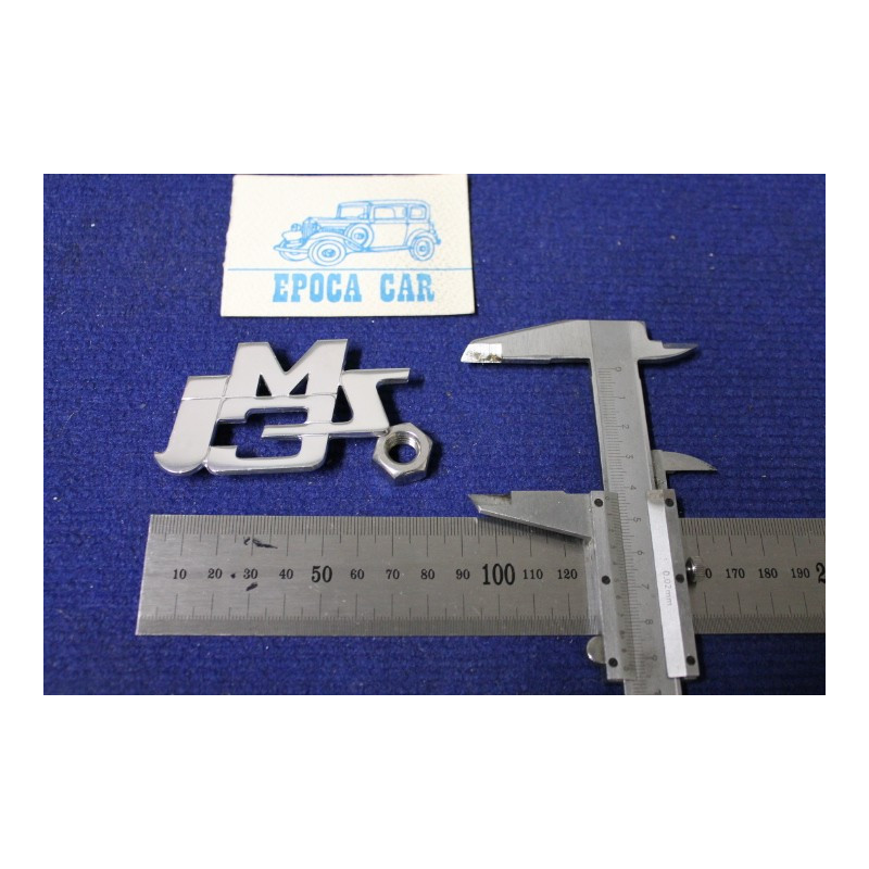 SCRITTA "JM3 S"  METALLO CROMATO