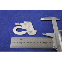 SCRITTA "J5" (TIPO GRANDE ALTEZZA 50 mm) METALLO CROMATO