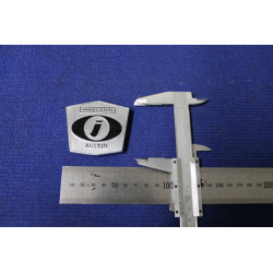 BADGE "INNOCENTI AUSTIN"  METAL CHROME