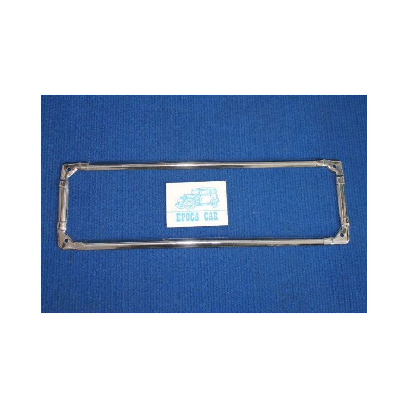 CORNICI TARGA ANTERIORE INOX (SPEC. MISURE)