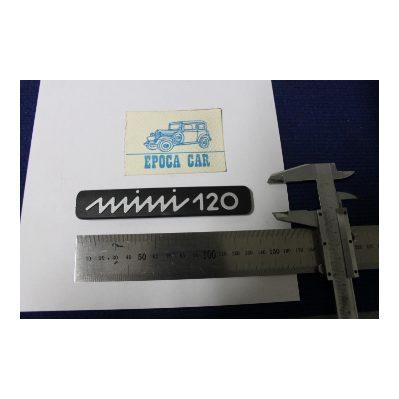 EMBLEM "MINI 120"  PLASTIC