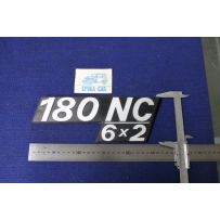 EMBLEM "180 NC 6X2"  PLASTIC