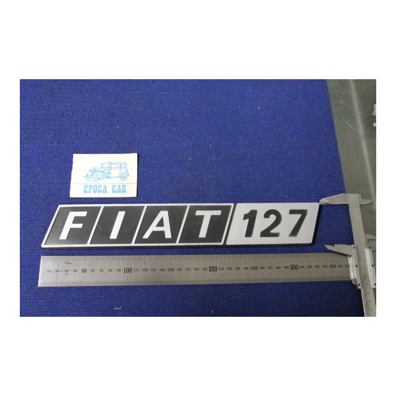 EMBLEM "FIAT 127" LENGTH 330 mm  PLASTIC