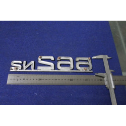 SCRITTA "662 N 2"   METALLO OPACO
