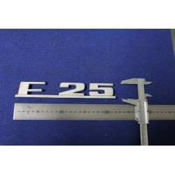 EMBLEM "F25"  ALLUMINIUM