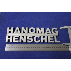 EMBLEM "HANOMAG HENSCHEL"  METAL