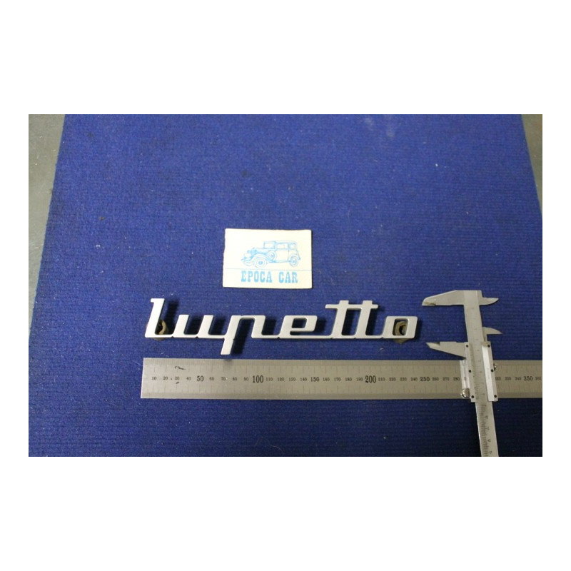EMBLEM "LUPETTO" ALLUMINIUM