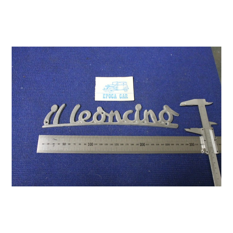 EMBLEM "IL LEONCINO" METAL