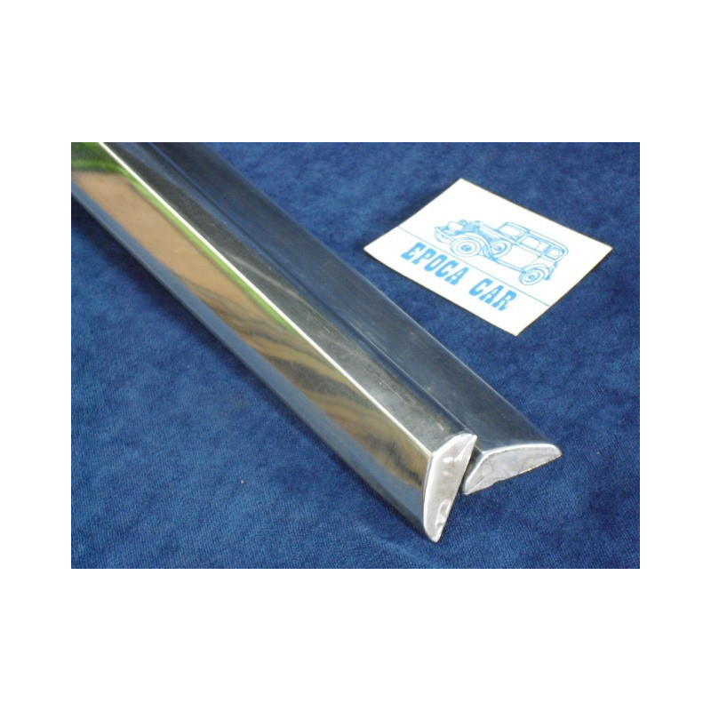 FIAT 850 FAMILIARE PAIR RUNNING BOARD BEAD LENGTH CM 141,5 NOS