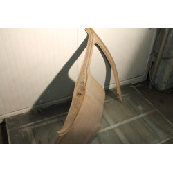 500 F L R  HALF REAR LEFT BODY PANEL WITH ROUND GLASS
