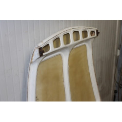 FRONT 124 SPIDER 1 SERIE BONNET IN FIBERGLASS
