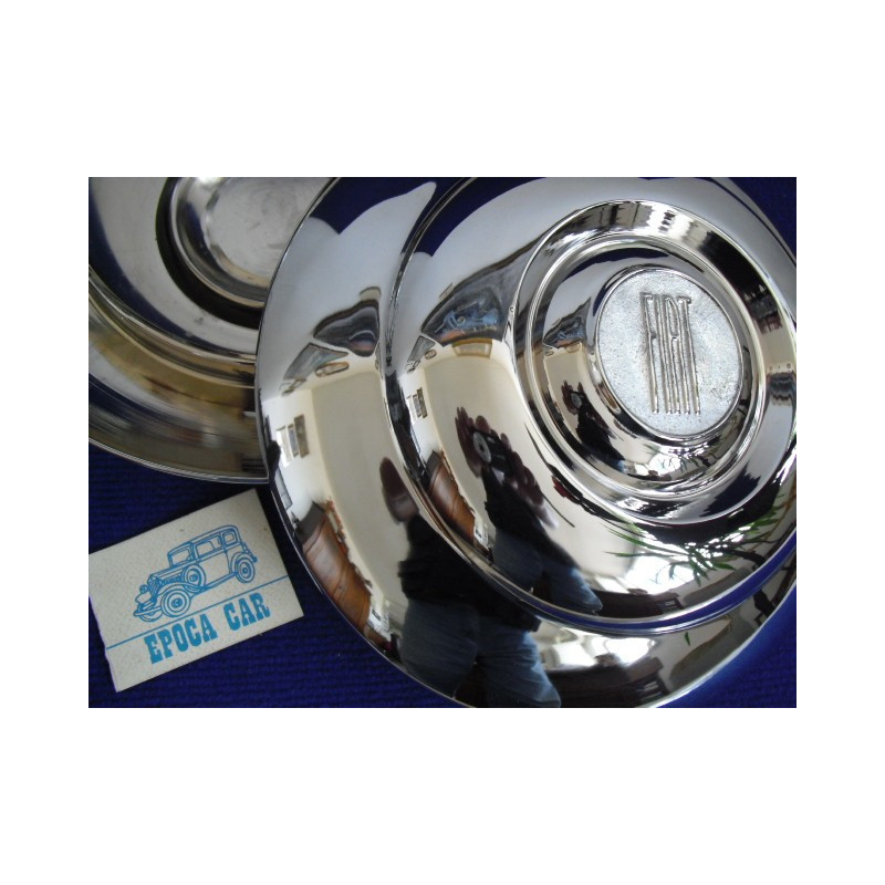 COPPA RUOTA FIAT 1900 GRAN LUCE ATTUALE REPLICA OTTONE CROMATO