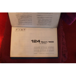 124 SPORT 1600 (BC1 BS1)  MECHANICS SPARE PARTS CATALOGUE (2° EDITION 1972)