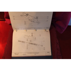124 SPORT 1400 (BC BS)  CATALOGO PARTI DI RICAMBIO-MECCANICA (2° EDIZIONE 1972)