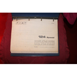 124 SPECIAL  MECHANICS SPARE PARTS CATALOGUE (1° EDITION 1968)