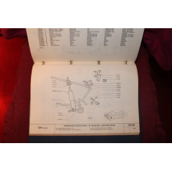 124 SPECIAL  CATALOGO PARTI DI RICAMBIO-MECCANICA (1° EDIZIONE 1968)