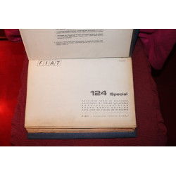 124 SPECIAL MECHANICS SPARE PARTS CATALOGUE (2° EDITION 1972)