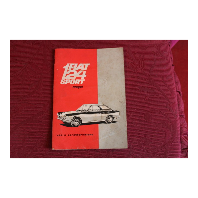 124 SPORT COUPE'     USE AND SERVICE BOOK  (2° EDITION 1967)