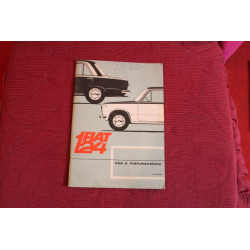 124   LIBRETTO USO E MANUTENZIONE  (6° EDIZIONE 1966)