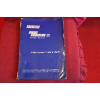 124 SPORT COUPE' SPIDER 1600/1800  HANDBOOK FOR REPAIRS  cover with defects