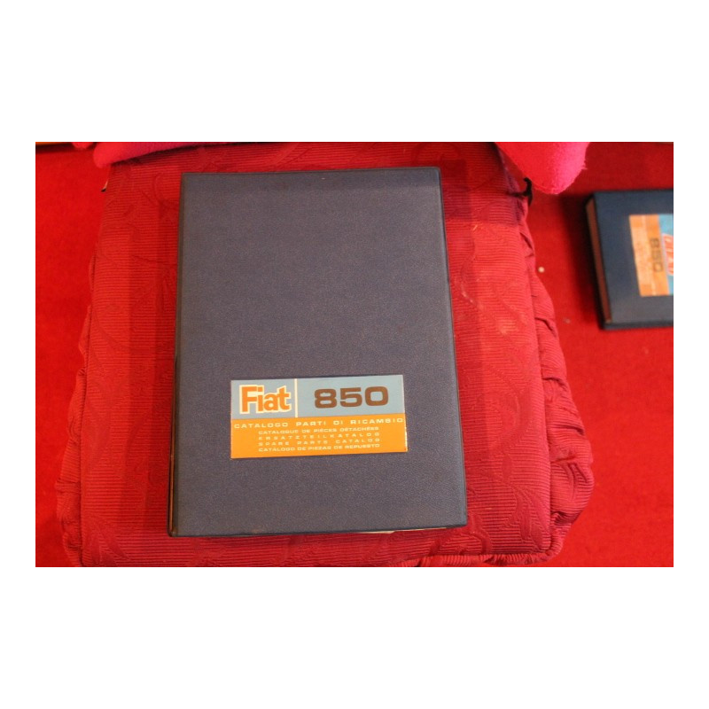 850   CATALOGO PARTI DI RICAMBIO-MECCANICA (1° EDIZIONE 1967)