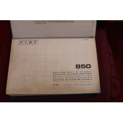 850   MECHANICS  SPARE PARTS CATALOGUE  (2° EDITION 1971)