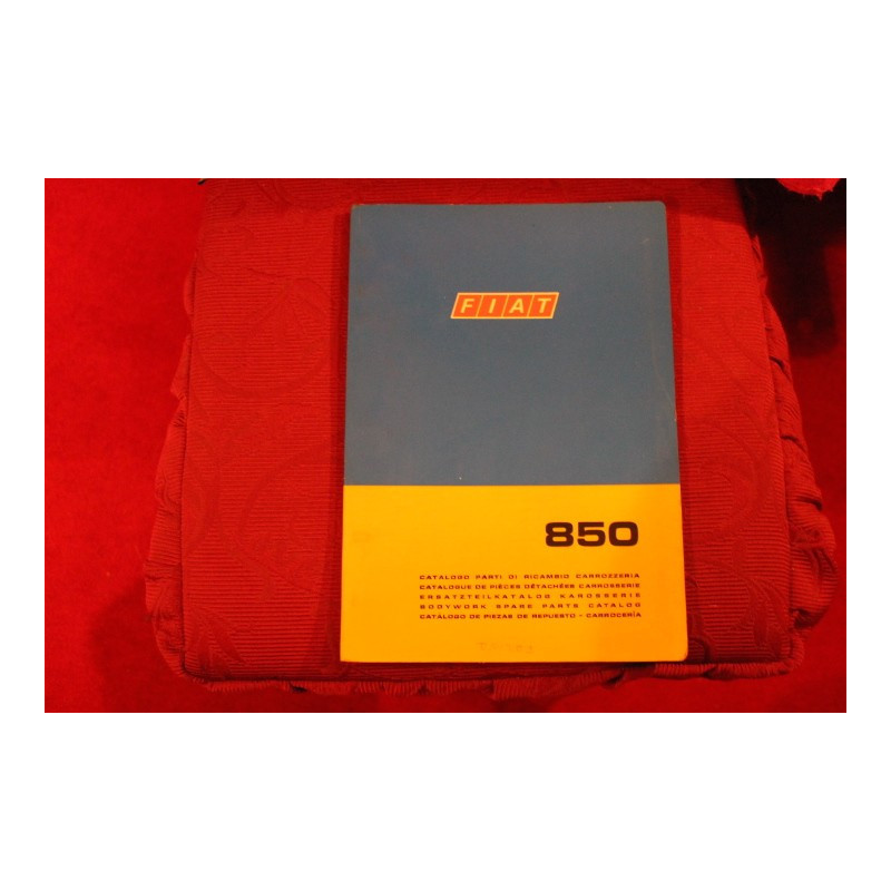 850    BODY SPARE PARTS CATALOGUE (4° EDITION 1970)